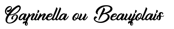 Capinella ou Beaujolais font preview